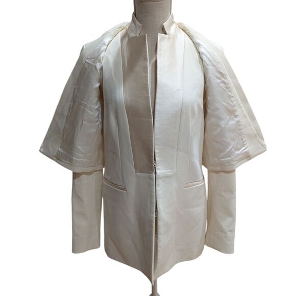 3.1 Phillip Lim Ivory Chic Blazer with attached Vest Women's Size 6 - Picture 5 of 9